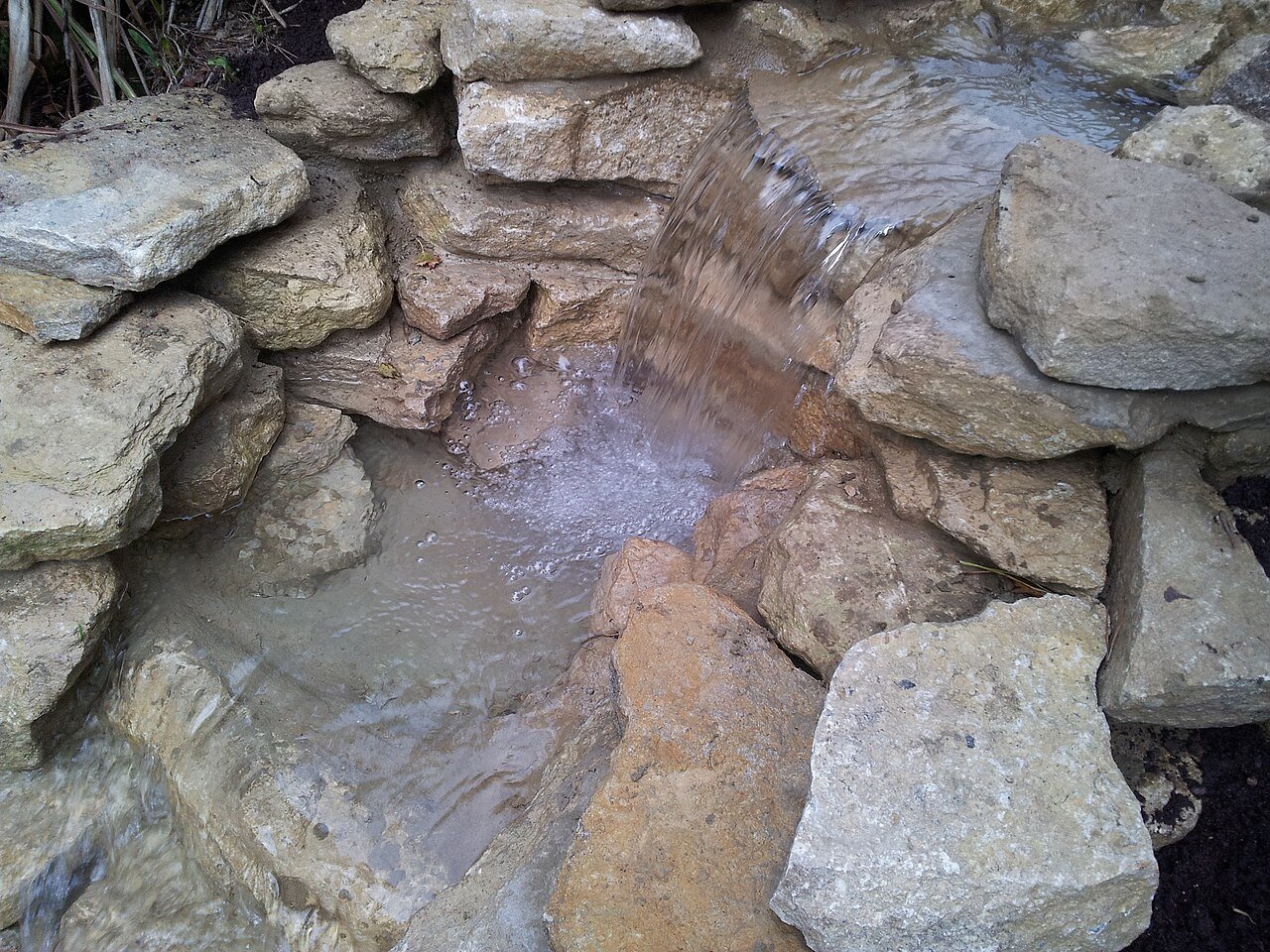 CC - Rock Waterfall