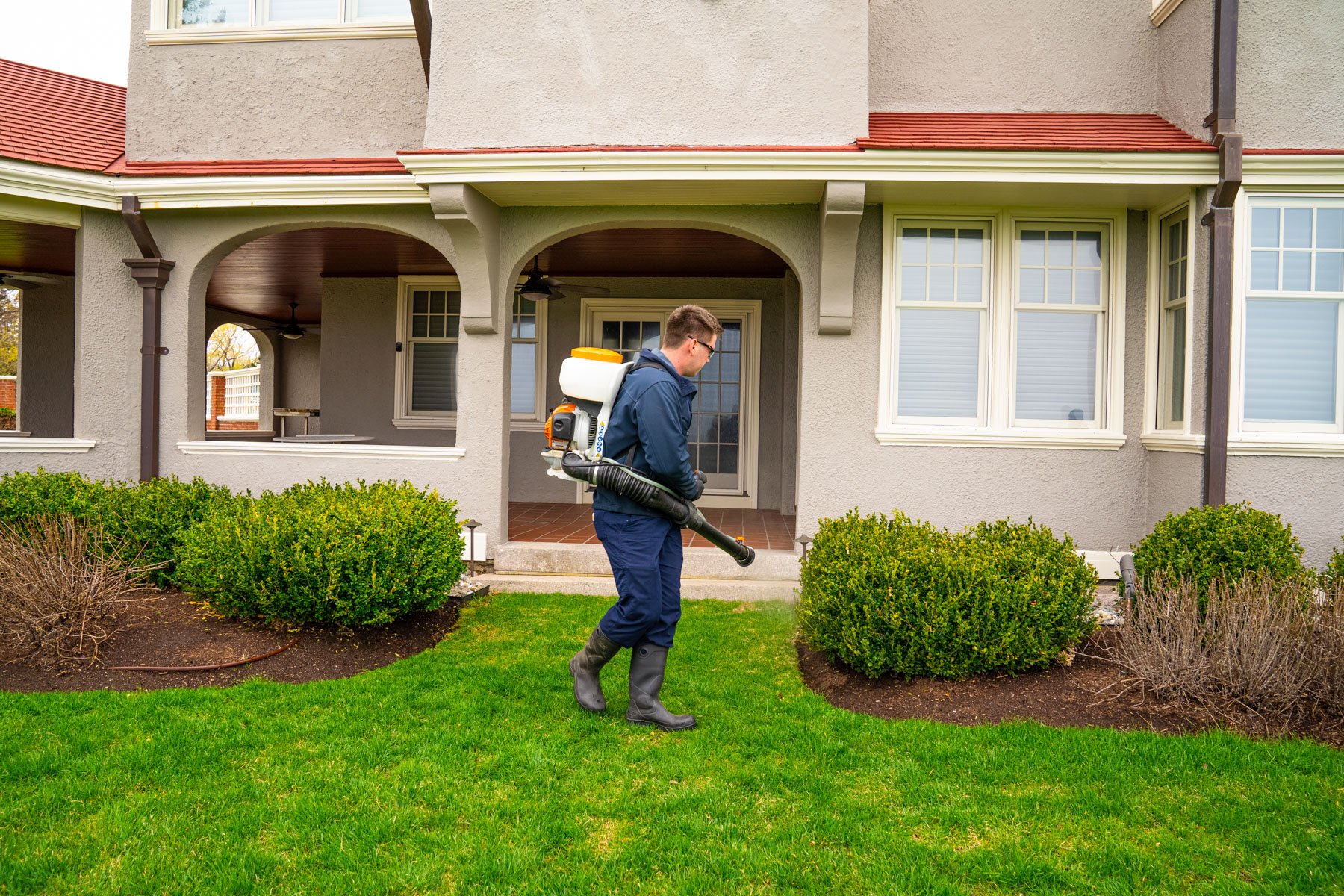 professional application of tick control